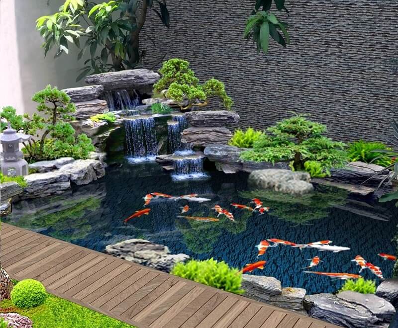 Hồ Cá Koi Biệt Thự